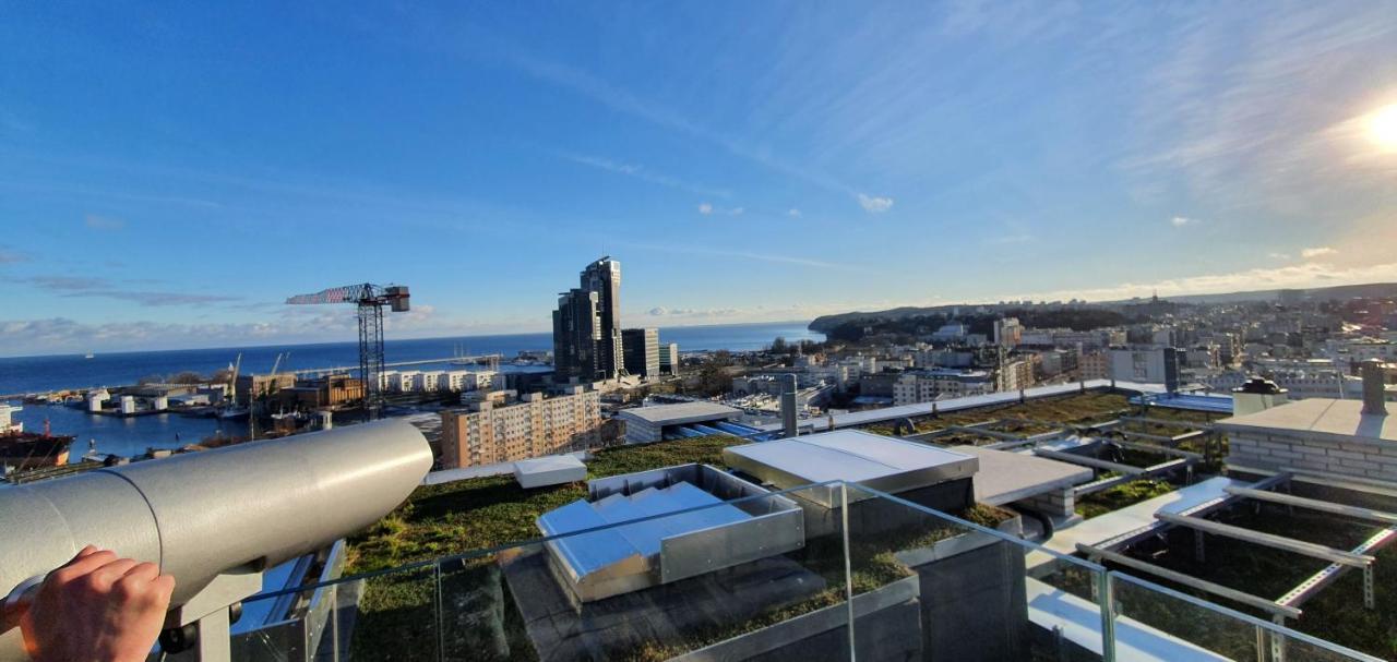 Portova Gdynia Sea Viewアパートメント エクステリア 写真